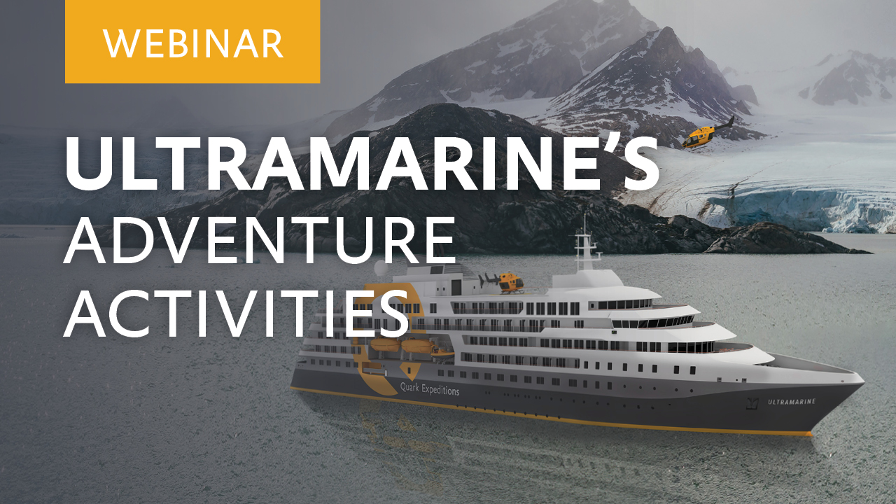 Webinar: “Ultramarine’s Adventure Activities” with Dagny Ivarsdottir,  Adventure Guide., image size:1280x720